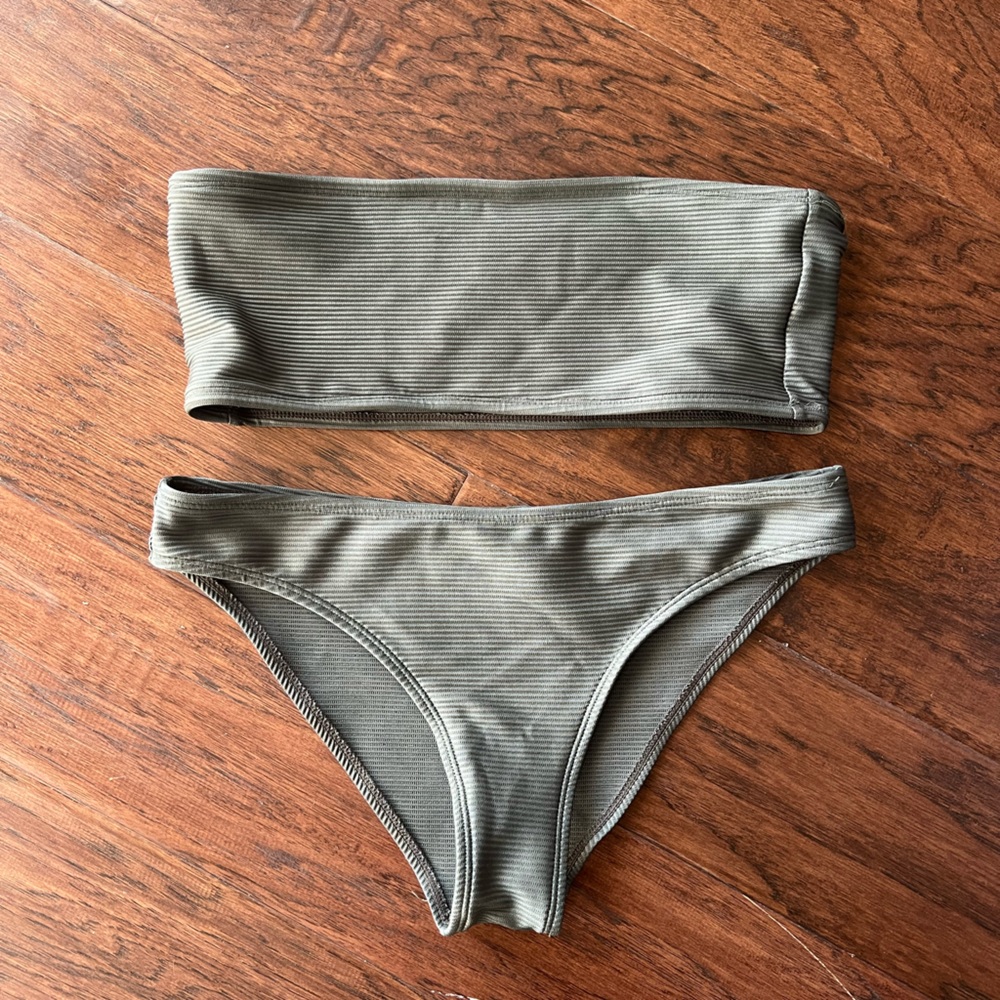Shein Light gray bikini